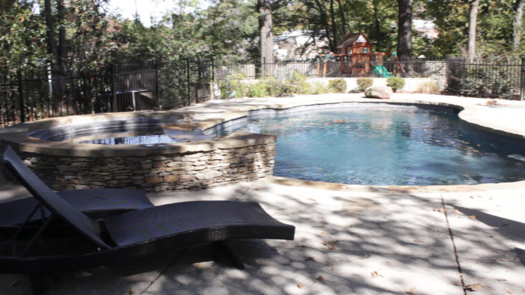 Poolside Cement Paving